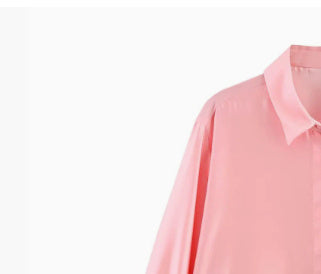 Women's Fashion Printing Lapel Shirt