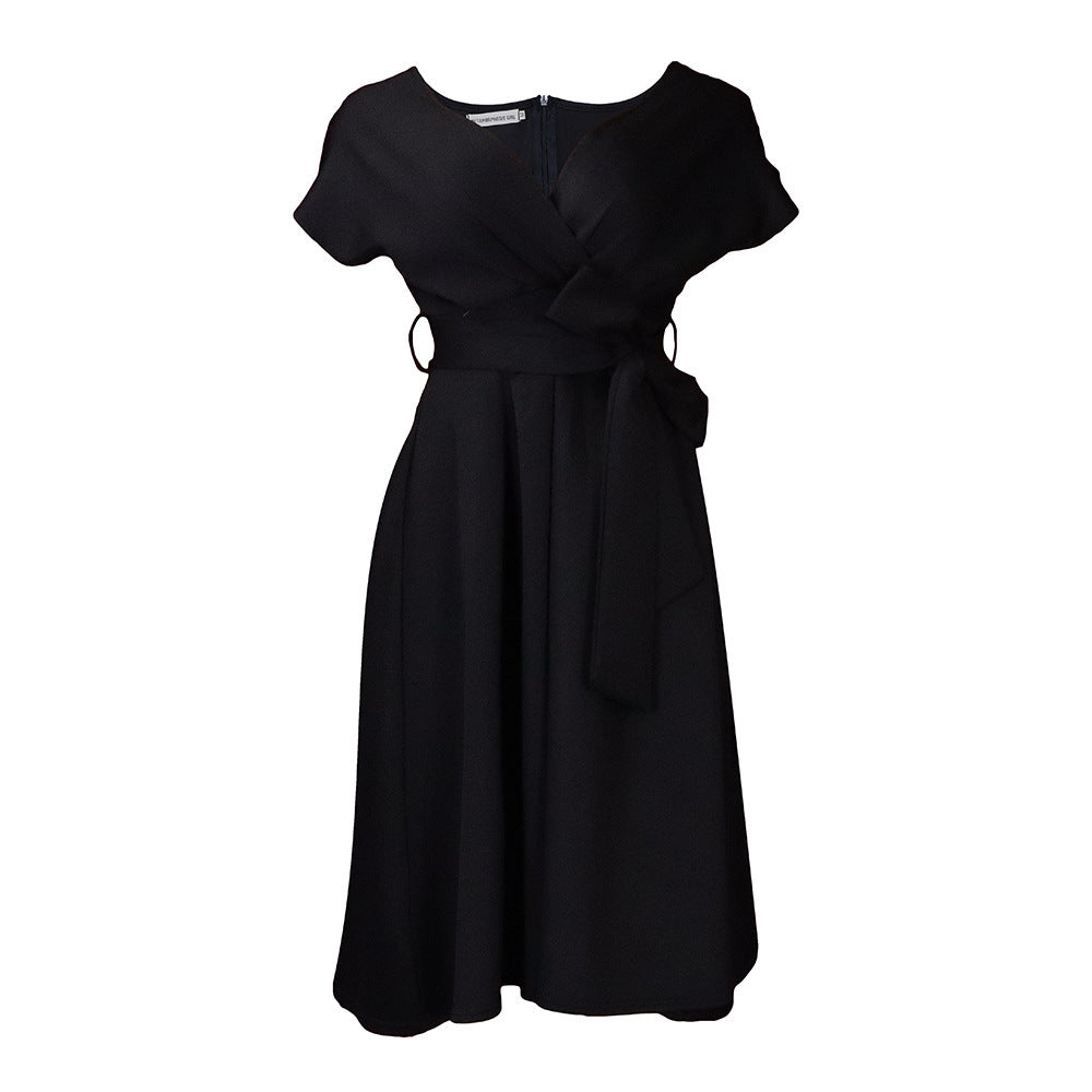 Women's Fashion Personality Bandage Temperament Dress