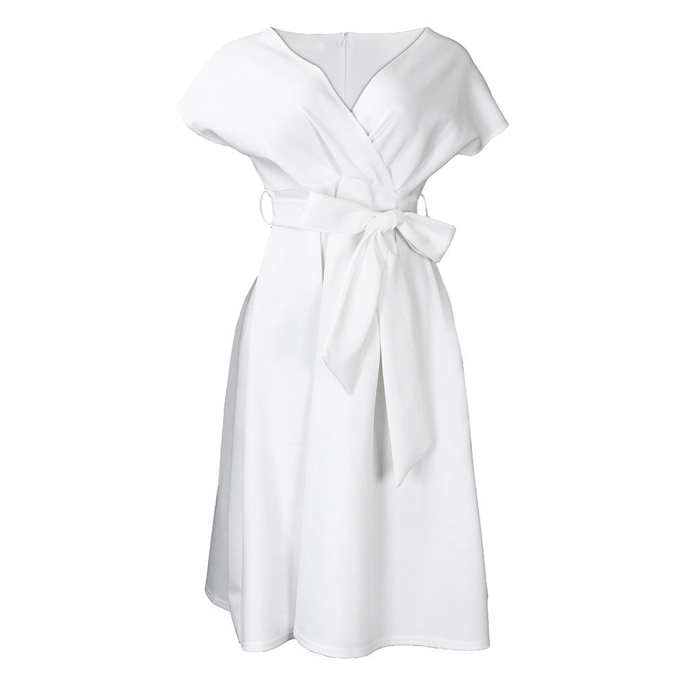 Women's Fashion Personality Bandage Temperament Dress