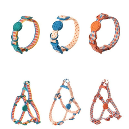 Retro Record Hand Holding Rope Small And Medium-sized Dogs Collar Vest