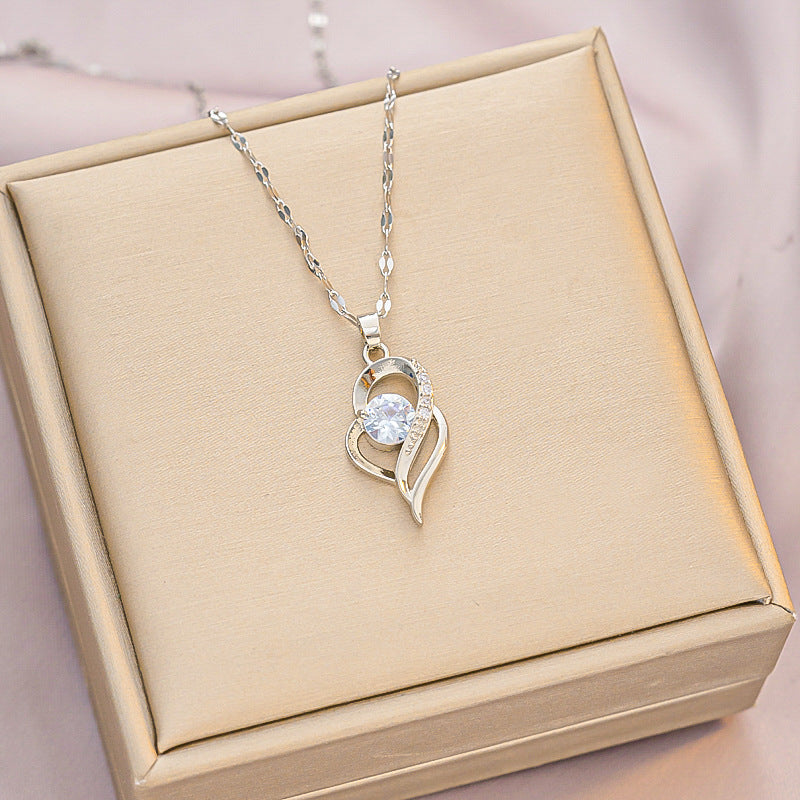 Love Heart-shaped Necklace At First Sight