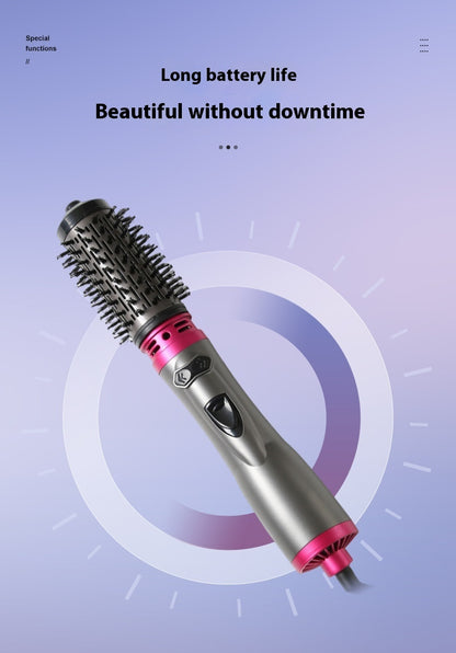 Electric Rotating Hair Curling Comb Two-in-one Constant Temperature