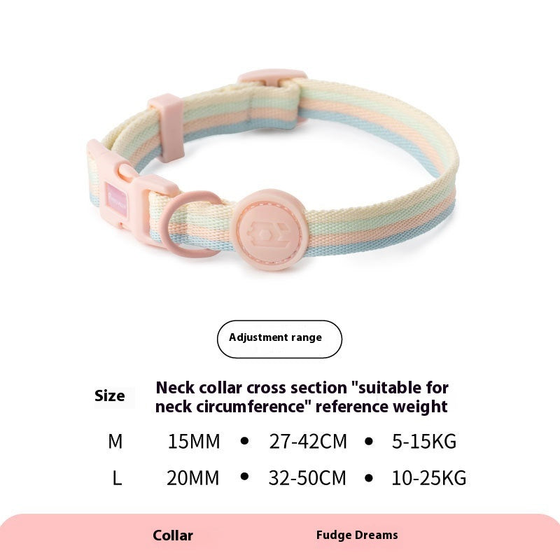 Retro Record Hand Holding Rope Small And Medium-sized Dogs Collar Vest