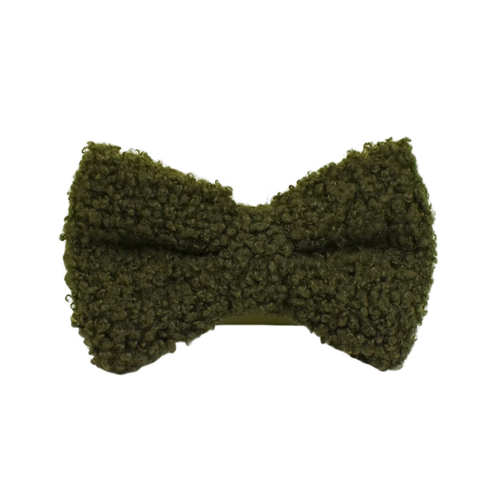 Army Green Velvet Pet Collar Vest
