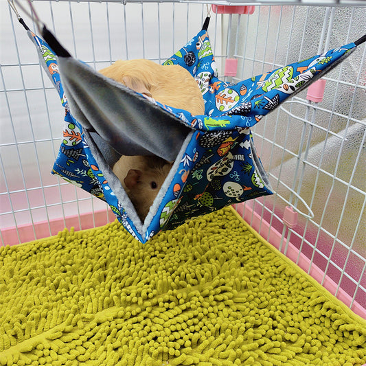 Warm Double-layer Sandwich Hammock Pet