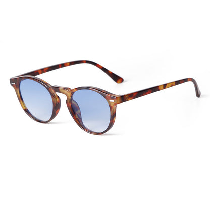 Fashionable Trendy Beige Nail Sunglasses Women's High Sense
