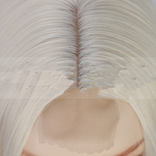 Small Lace Front Lace Chemical Fiber Headgear Long