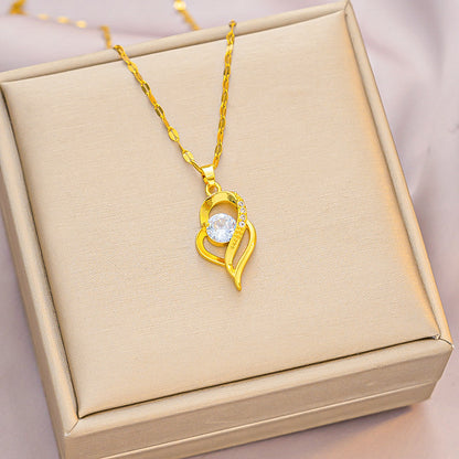 Love Heart-shaped Necklace At First Sight