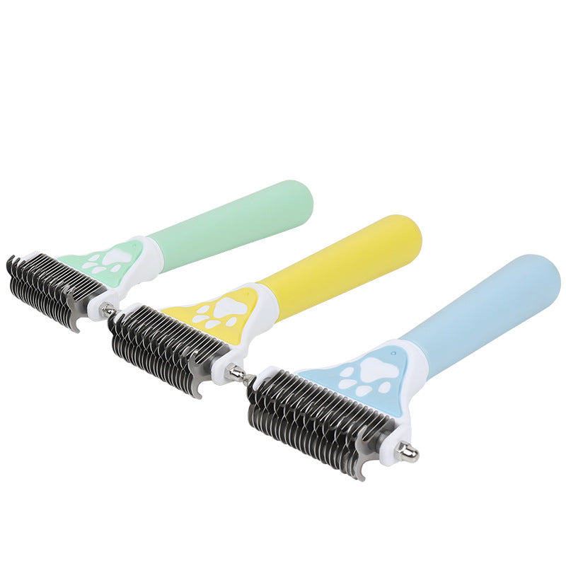 Dog Comb Float Hair Cleaning Knot Untying Comb Cat Comb Pet Supplies