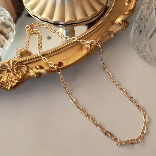 Embossed Bracelet Female Special-interest Design Simple Titanium Steel