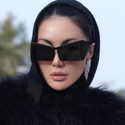 Y2g Special-shaped Half-frame Niche Sunglasses