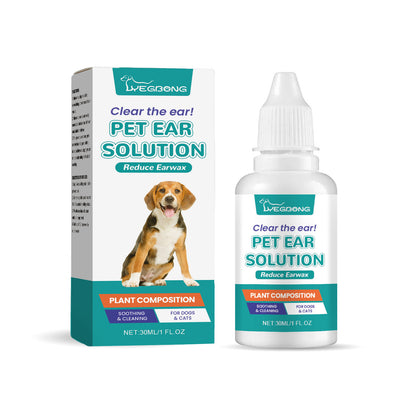 Cat And Dog Cleaning And Decontamination Pet Ear Washing Agent