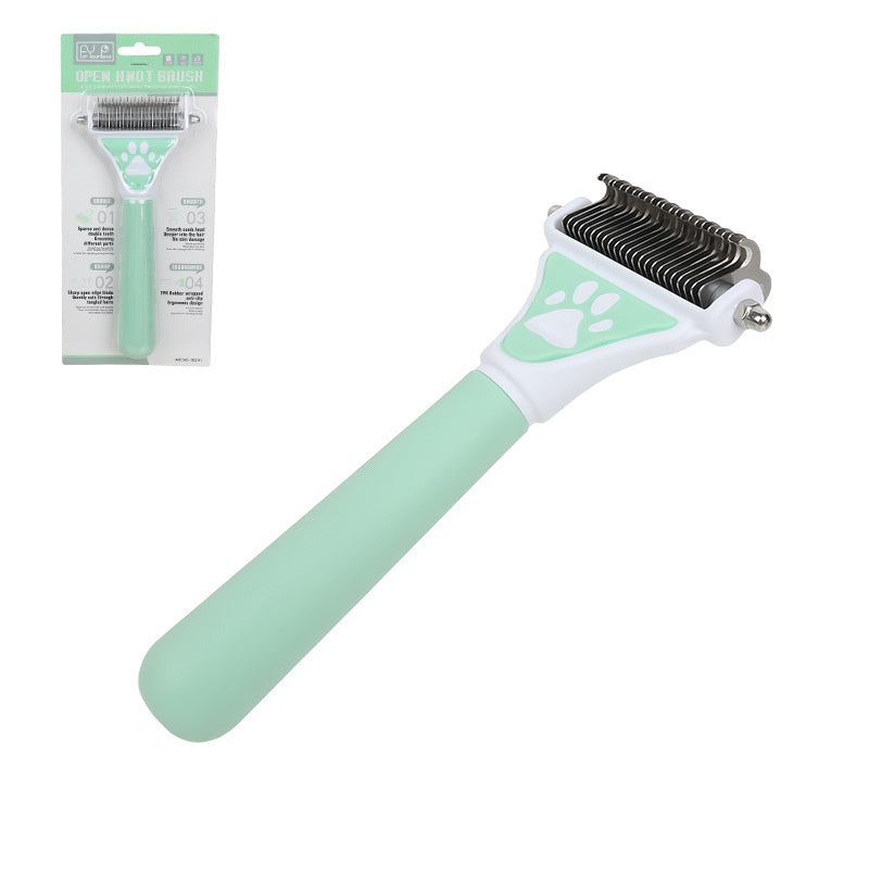 Dog Comb Float Hair Cleaning Knot Untying Comb Cat Comb Pet Supplies