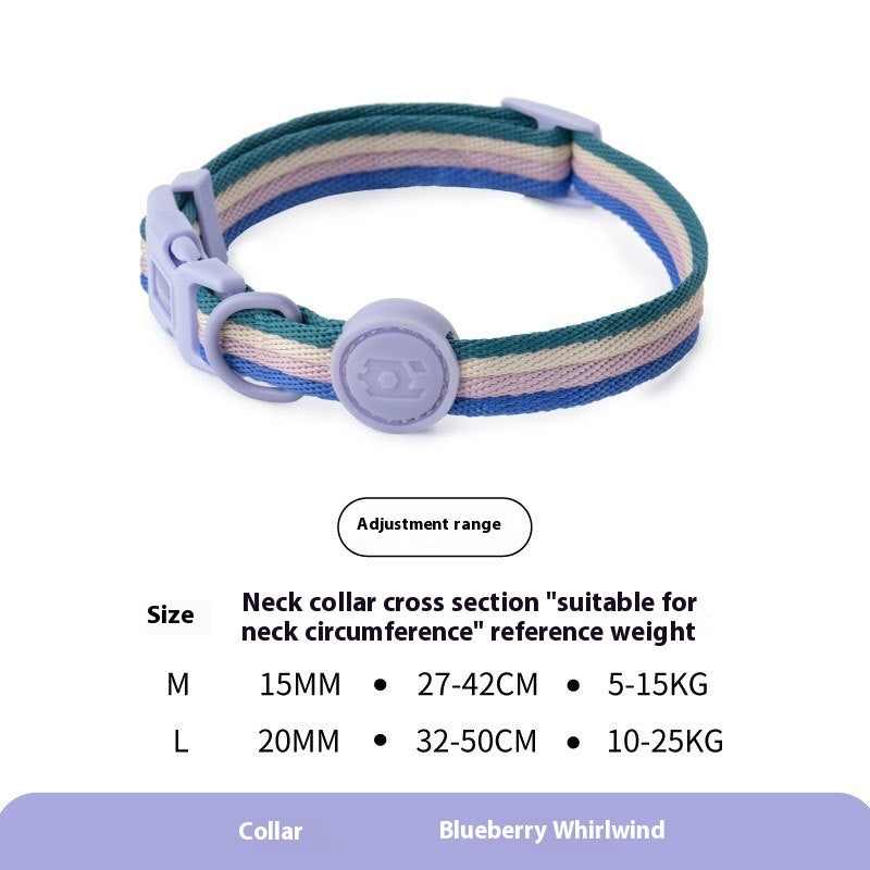 Retro Record Hand Holding Rope Small And Medium-sized Dogs Collar Vest