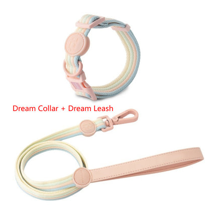 Retro Record Hand Holding Rope Small And Medium-sized Dogs Collar Vest