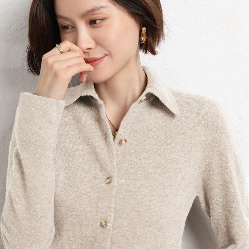 Loose Temperament Versatile Inner Match Lapel Loose Fashion Coat