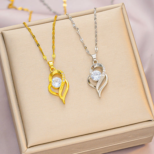 Love Heart-shaped Necklace At First Sight