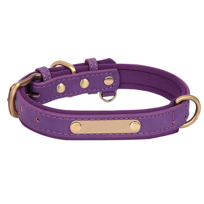 Pet Collar Can Carve Writing Breathable Dog Harness