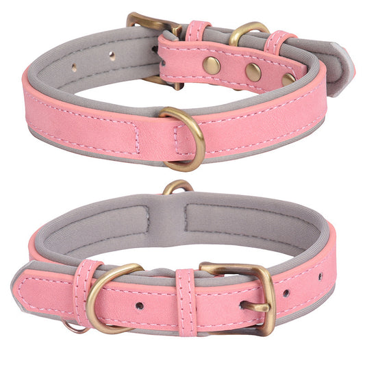 Pet Collar Can Carve Writing Breathable Dog Harness